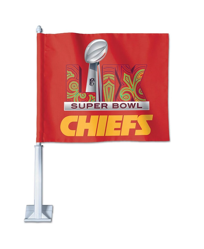 Wincraft Kansas City Chiefs 2024 Afc Champions 11.75" x 14" Double-Sided Car Flag