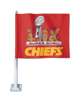 Wincraft Kansas City Chiefs 2024 Afc Champions 11.75" x 14" Double-Sided Car Flag