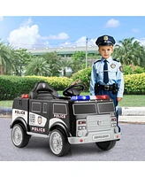12V Battery Powered Electric Vehicle with 3 Speeds and Megaphone