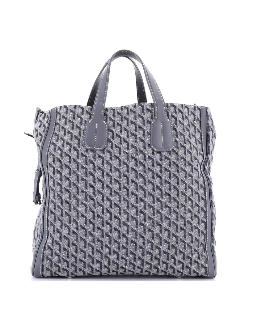 Pre-Owned Goyard Voltaire Convertible Tote Cotton Canvas