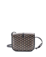 Pre-Owned Goyard Pm Belvedere Ii Messenger Bag Coated Canvas