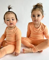 Tiny Knot Co. Baby Boys and Girls -Piece Long Sleeve Pajama Set
