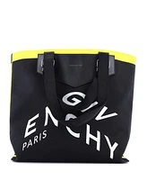 Pre-Owned Givenchy Large Antigona Logo Shopping Tote Printed Canvas
