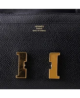 Pre-Owned Hermes Constance To Go Wallet Epsom