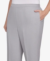 Alfred Dunner Plus Estate of Mind Pull-On Average Length Pants