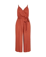 City Chic Plus Lina Jumpsuit
