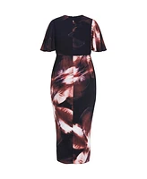 Plus Braelynn Print Maxi Dress