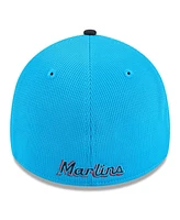 New Era Men's Blue Miami Marlins 2025 Spring Training 39THIRTY Flex Hat