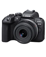 Canon Eos R10 Mirrorless Camera with 18-45mm Lens Content Creator Kit