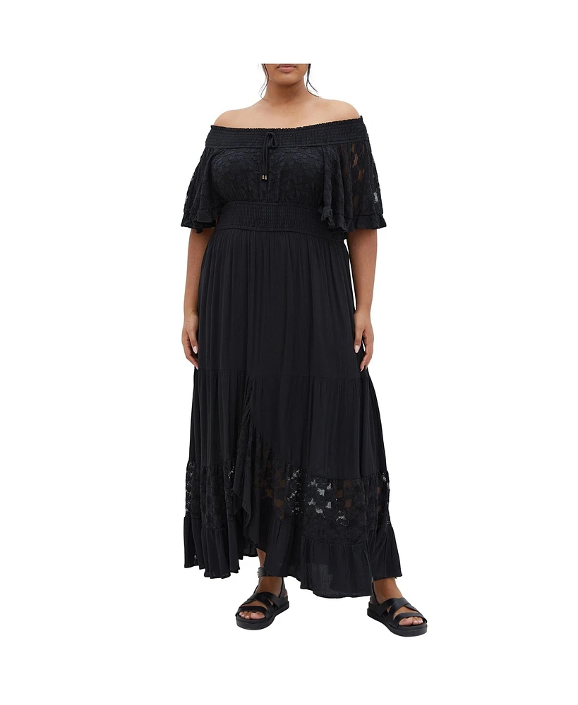 City Chic Plus Spellbound Dress