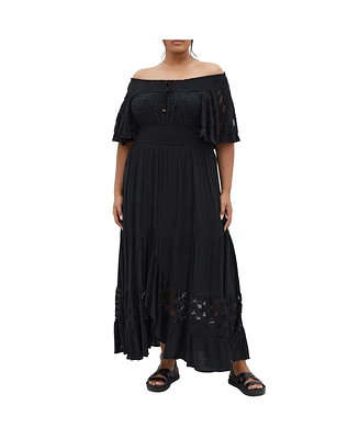 City Chic Plus Spellbound Dress