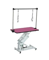 42.5INCH Hydraulic Pet Grooming Table With "H" Arm