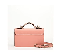 Susu Pink Purse Small Leather Crossbody Bag Women's Handbag
