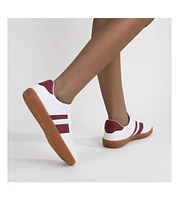 Luella Two Tone Striped Sneaker