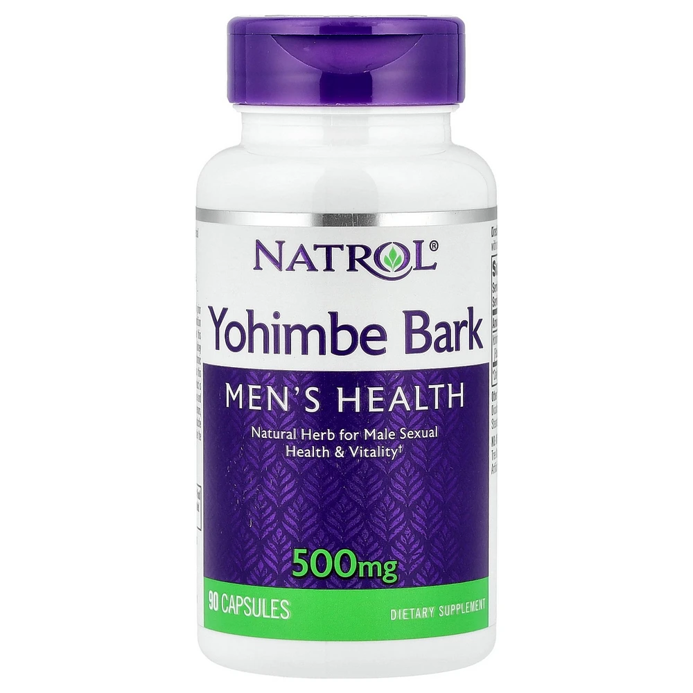 Natrol Yohimbe Bark 500 mg
