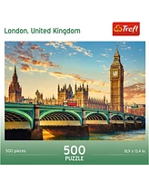 Trefl Red 500 Piece Jigsaw Puzzle - London United Kingdom