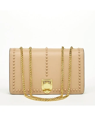 Susu The Josie Leather Purse Beige