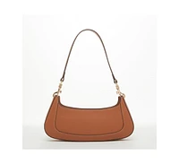 Susu The Emily Leather Baguette Bag Brown