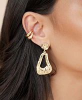 Ettika Molten Drop Earrings
