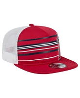 New Era Men's Red Los Angeles Angels 9FIFTY A-Frame Trucker Snapback Hat