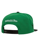 Mitchell & Ness Men's Green Dallas Stars Soul Triple Up Snapback Hat