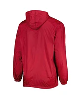 Dunbrooke Men's Scarlet San Francisco 49ers Big Tall Legacy Stadium Full-Zip Jacket