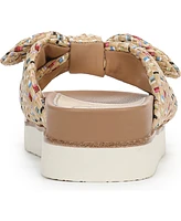 Sam and Libby Women's Astrid Bow Platform Footbed Sandals