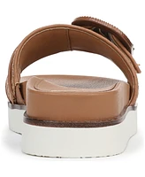 Sam and Libby Women's Andi Buckle Platform Footbed Sandals