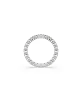 Swarovski Crystal Round Cut Vittore Band Ring