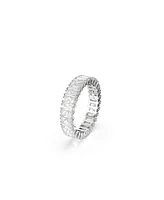 Swarovski Crystal Baguette Cut Radiant Band Ring