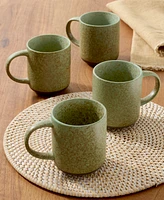 Oake Olive Mugs, Set Of 4, Exclusively at Macy's