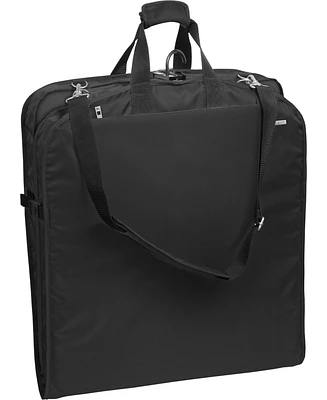 45" Premium Extra Capacity Travel Garment Bag with Shoulder Strap and Pockets