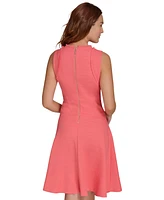 Tommy Hilfiger Women's Fringe-Trim Sleeveless Dress