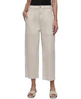 Dkny Jeans Women's High-Rise Utility Barrel - Ecr