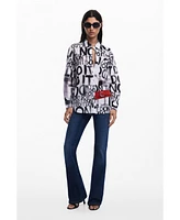 Desigual Women's Letterig Shirt