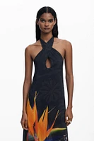 Desigual Women's Printed long dress