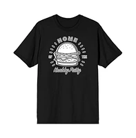 The Krabby Patty Black Tee-xs