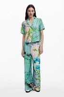 Desigual Women's Floral print trousers