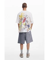 Desigual Men's Parrot T-shirt