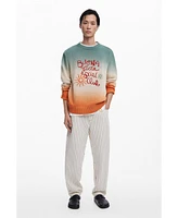 Desigual Men's BuenaVida gradient sweater