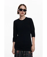 Desigual Women's Two-piece effect dress