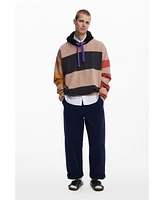 Desigual Men's Wide-striped sweatshirt