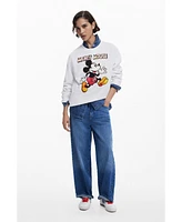 Desigual Women's Mickey Mouse sweatshirt