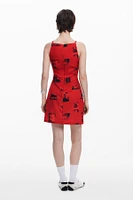 Desigual Women's Postcard short dress