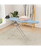 Full Size Ironing Board with Iron Rest and 7-Level Height