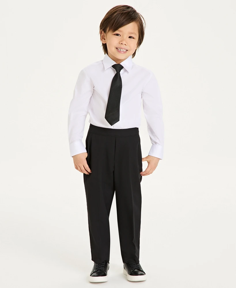 Kenneth Cole Reaction Little Boys Shirt, Pant, and Tie, 3 Piece Set
