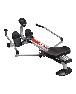 Stamina BodyTrac Glider Full Body Cardio Exercise Fitness Rower Stationary Rowing Machine with Molded Seat, Padded Hand Grips, and Workout Monitor