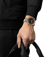 Tissot Men's Swiss Automatic Chronograph PR516 Two-Tone Stainless Steel Bracelet Watch 41mm
