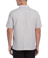 Cubavera Men's Linen Blend Four-Pocket Shirt