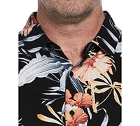 Cubavera Men's Big & Tall Tropical Floral Shirt